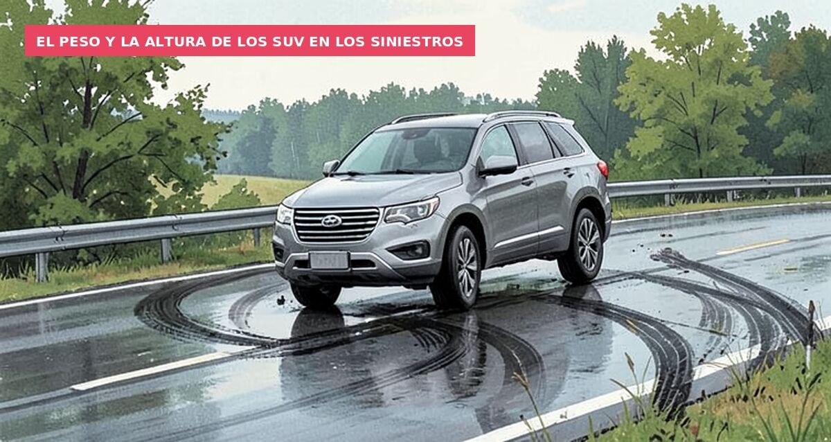 El peso y la altura de los SUV en los siniestros