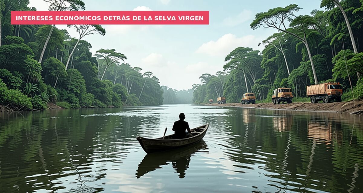Intereses económicos detrás de la selva virgen