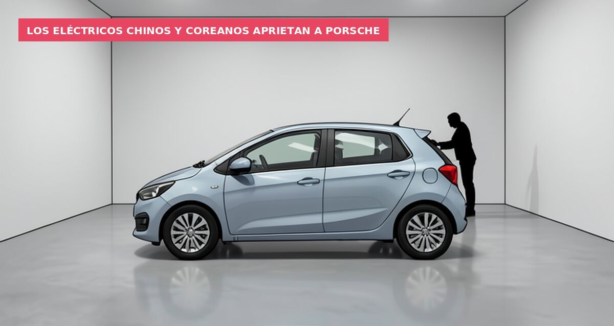 Los eléctricos chinos y coreanos aprietan a Porsche