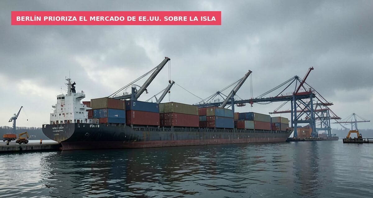 Berlín prioriza el mercado de EE.UU. sobre la isla