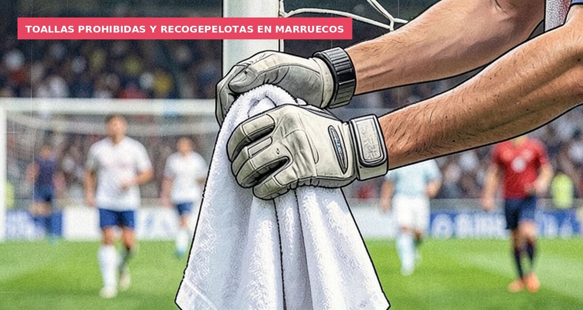 Toallas prohibidas y recogepelotas en Marruecos