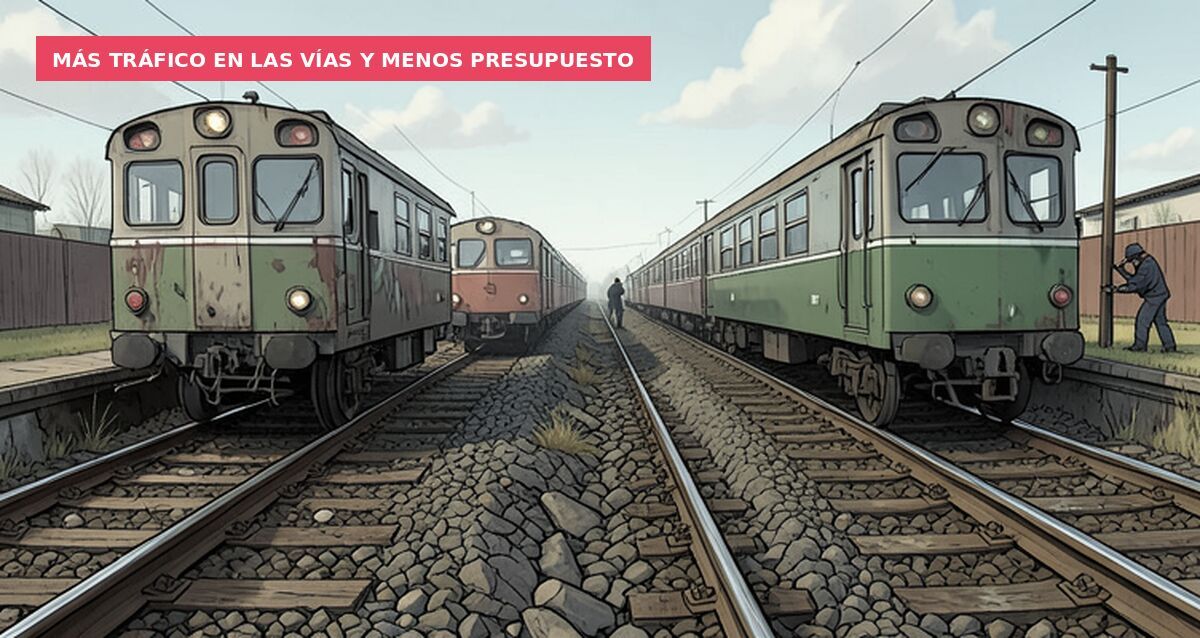Más tráfico en las vías y menos presupuesto