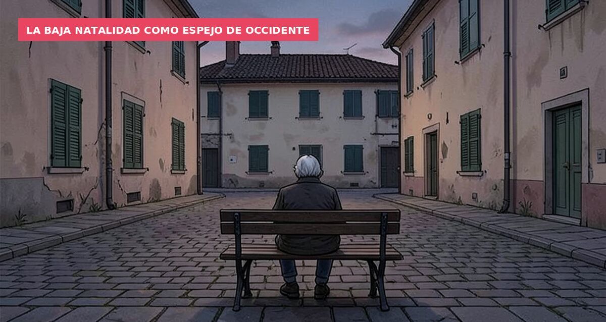 La baja natalidad como espejo de Occidente