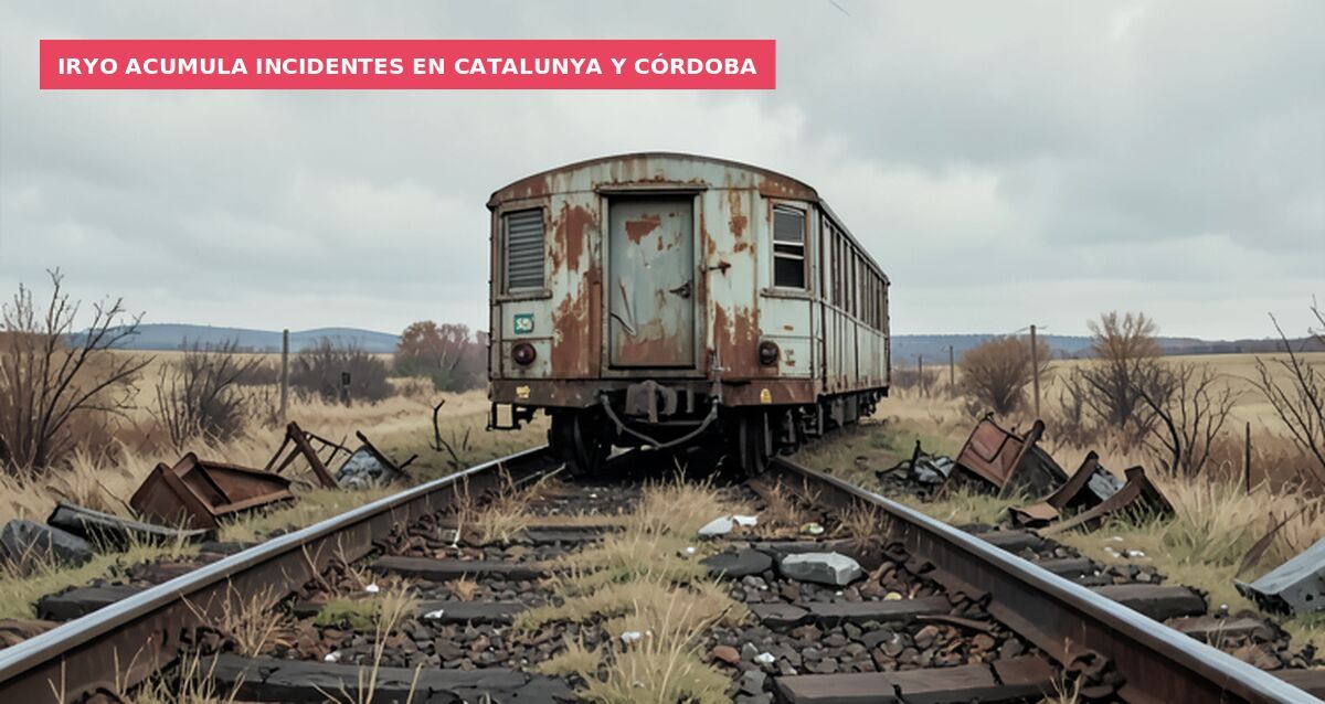 Iryo acumula incidentes en Catalunya y Córdoba