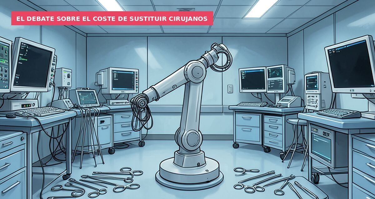 El debate sobre el coste de sustituir cirujanos