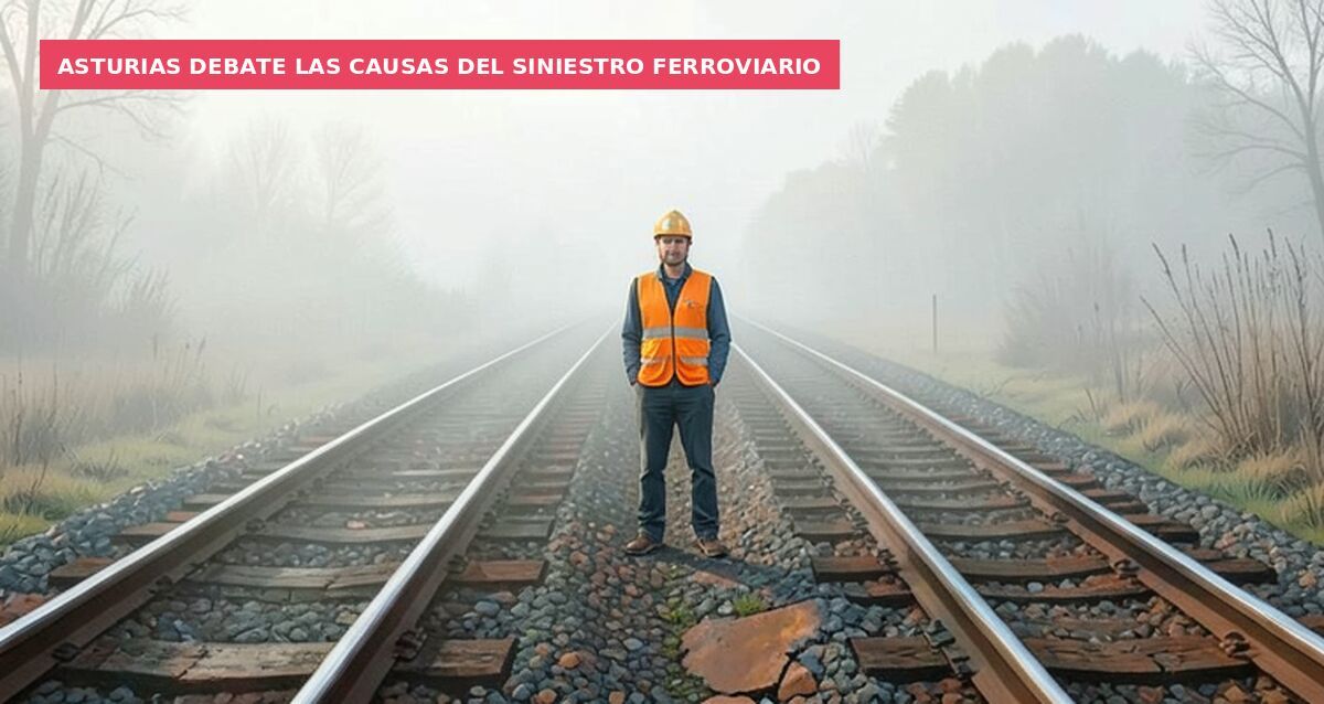Asturias debate las causas del siniestro ferroviario