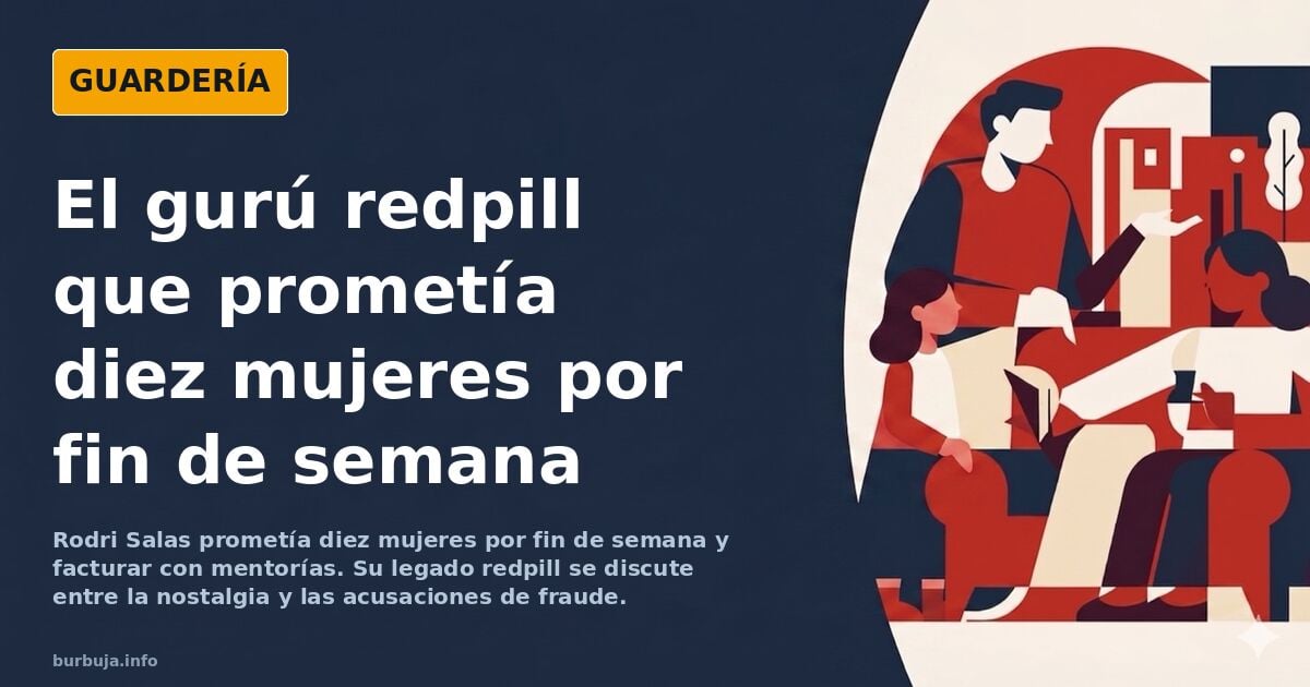 Rodri Salas: el gurú redpill que prometía diez mujeres por fin de semana