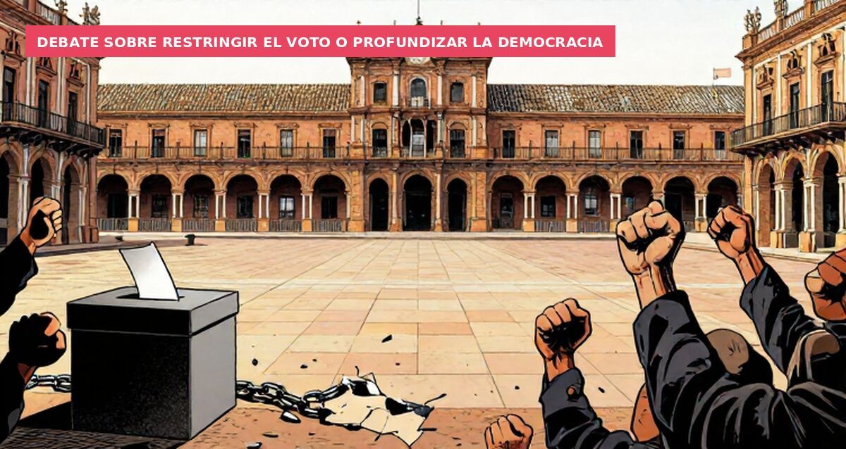 Debate sobre restringir el voto o profundizar la democracia