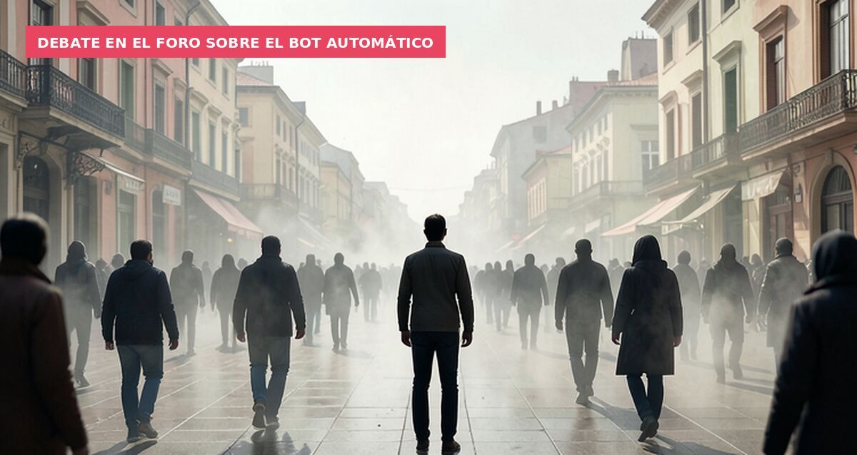 Debate en el foro sobre el bot automático