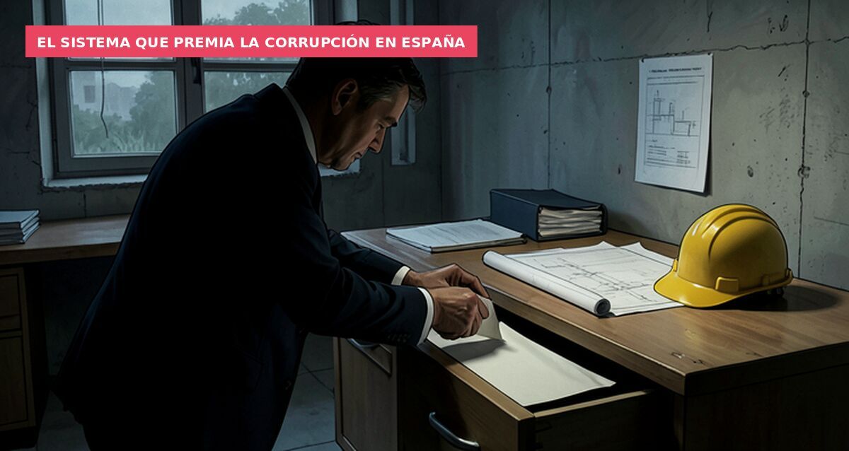 El sistema que premia la corrupción en España