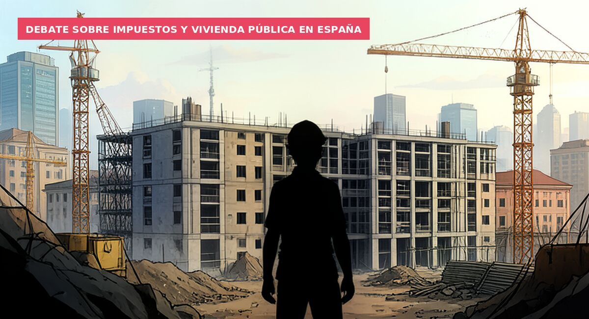 Debate sobre impuestos y vivienda pública en España