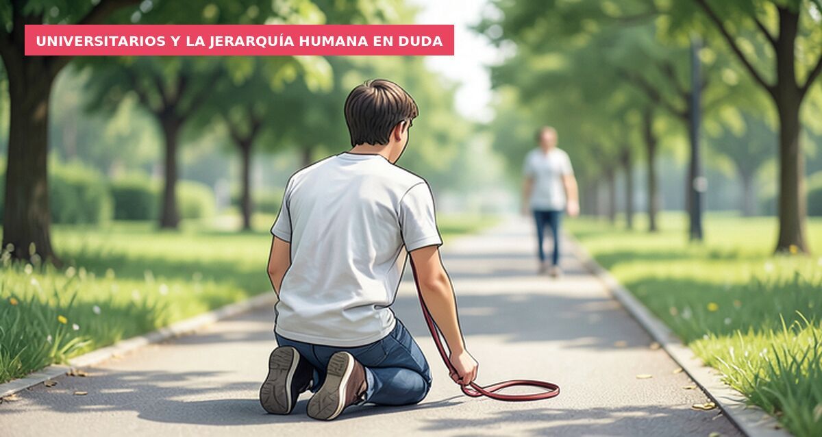 Universitarios y la jerarquía humana en duda