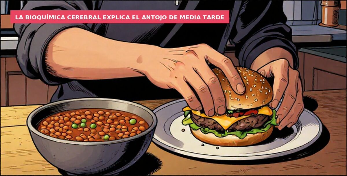 La bioquímica cerebral explica el antojo de media tarde