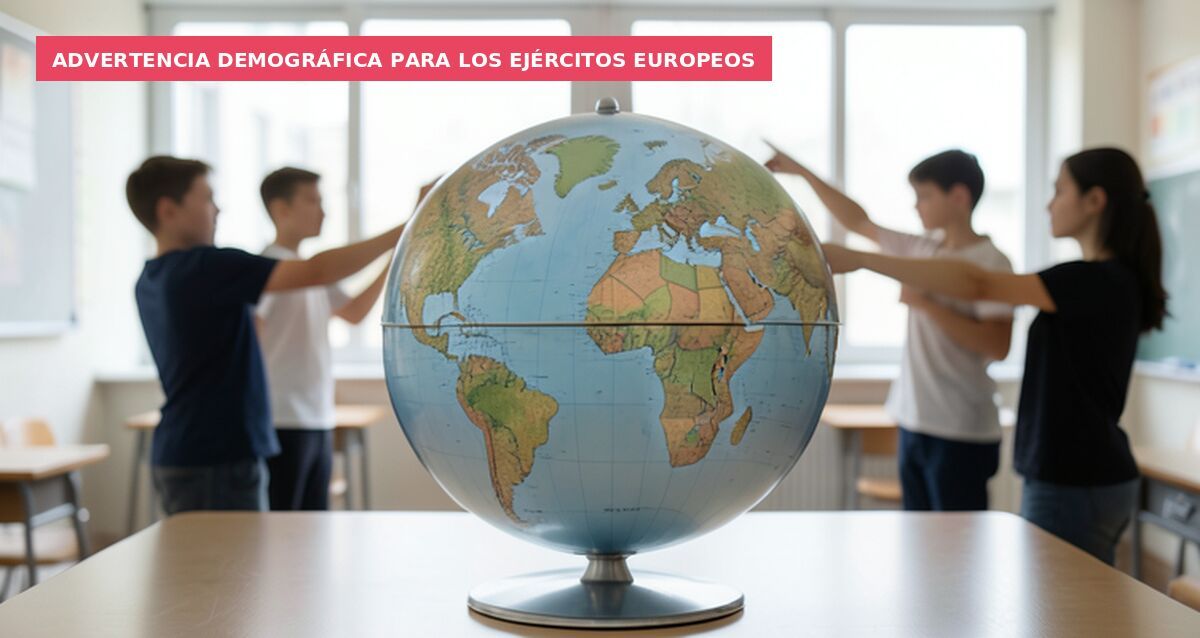 Advertencia demográfica para los ejércitos europeos