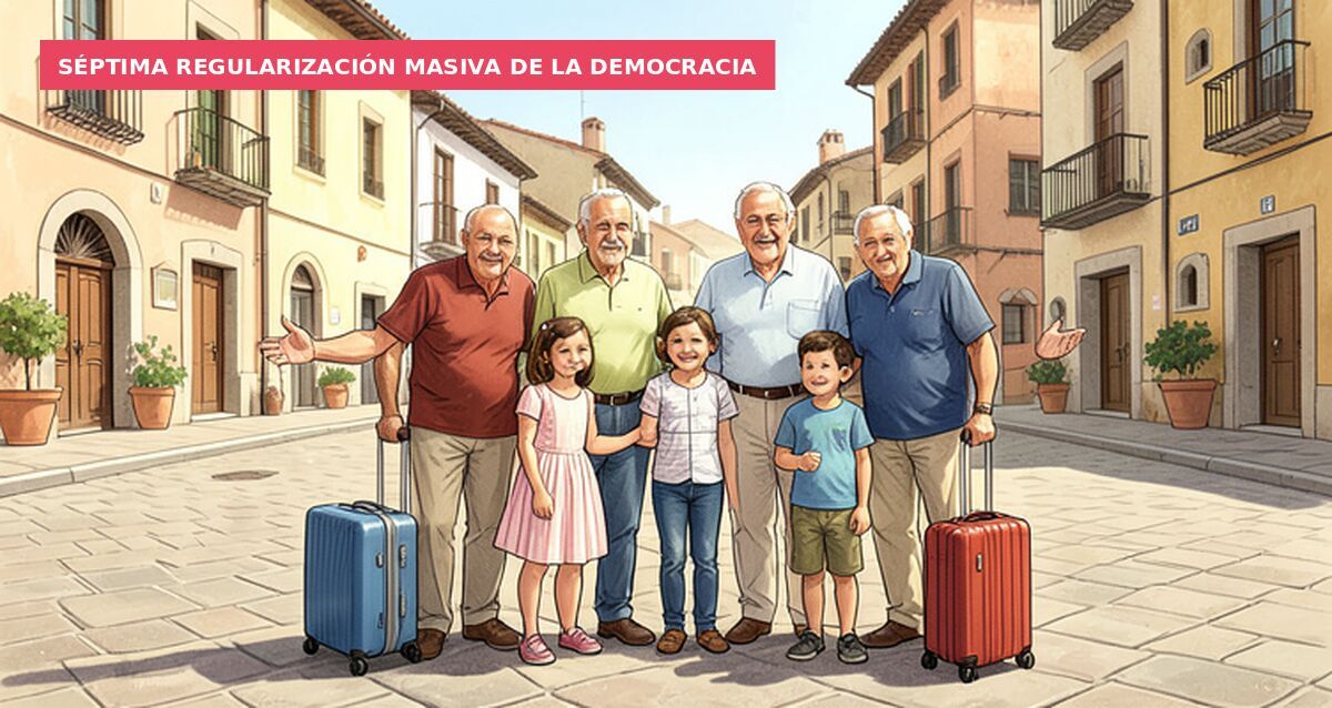 Séptima regularización masiva de la democracia