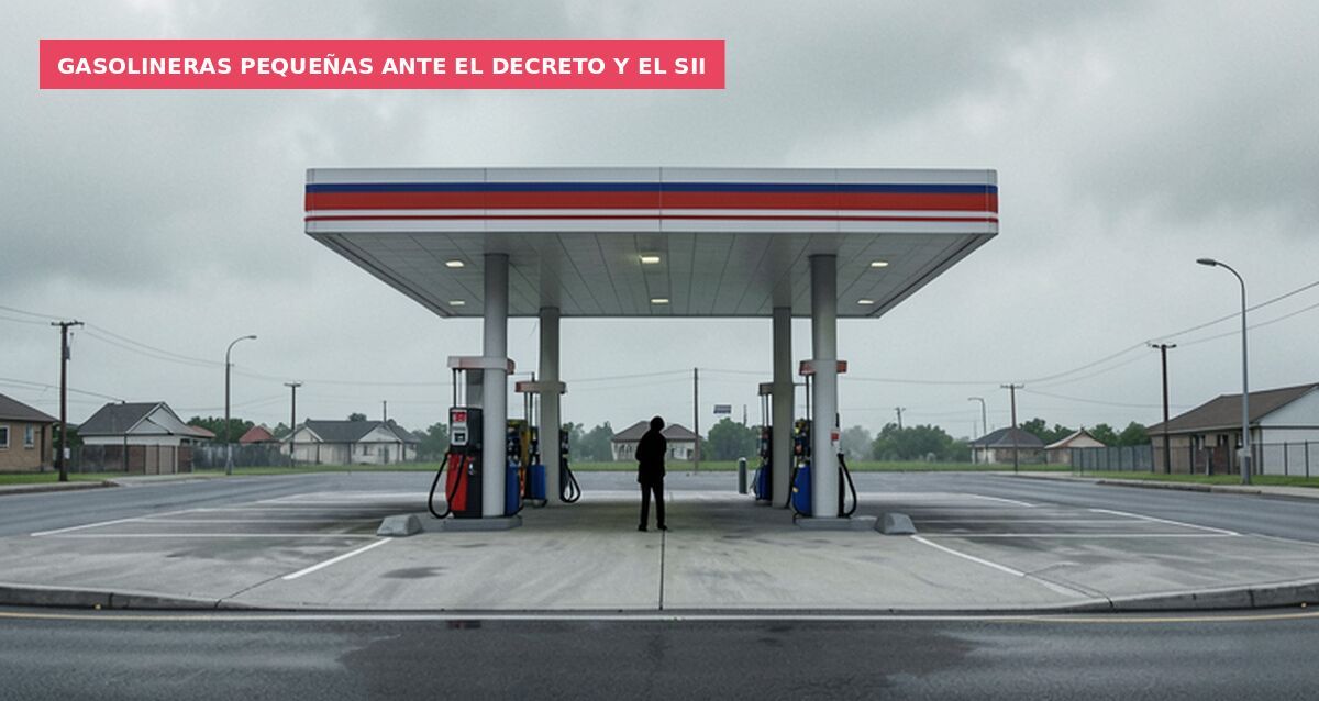 Gasolineras pequeñas ante el decreto y el SII