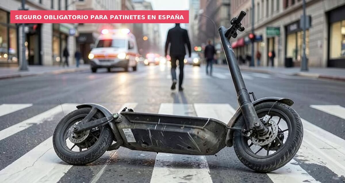 Seguro obligatorio para patinetes en España