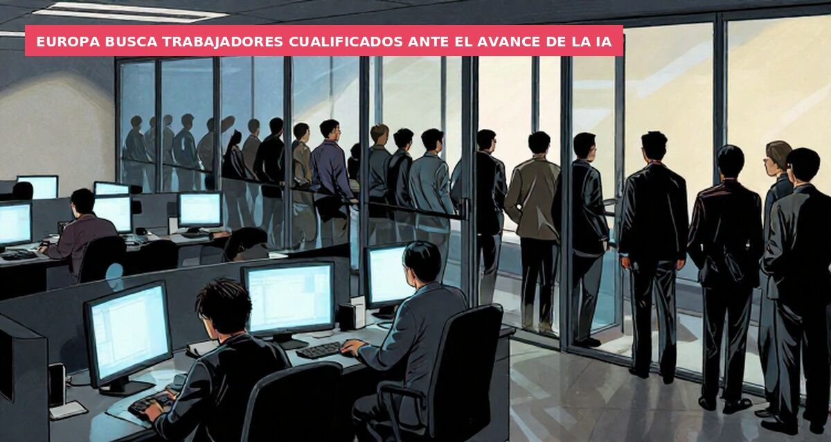 Europa busca trabajadores cualificados ante el avance de la IA