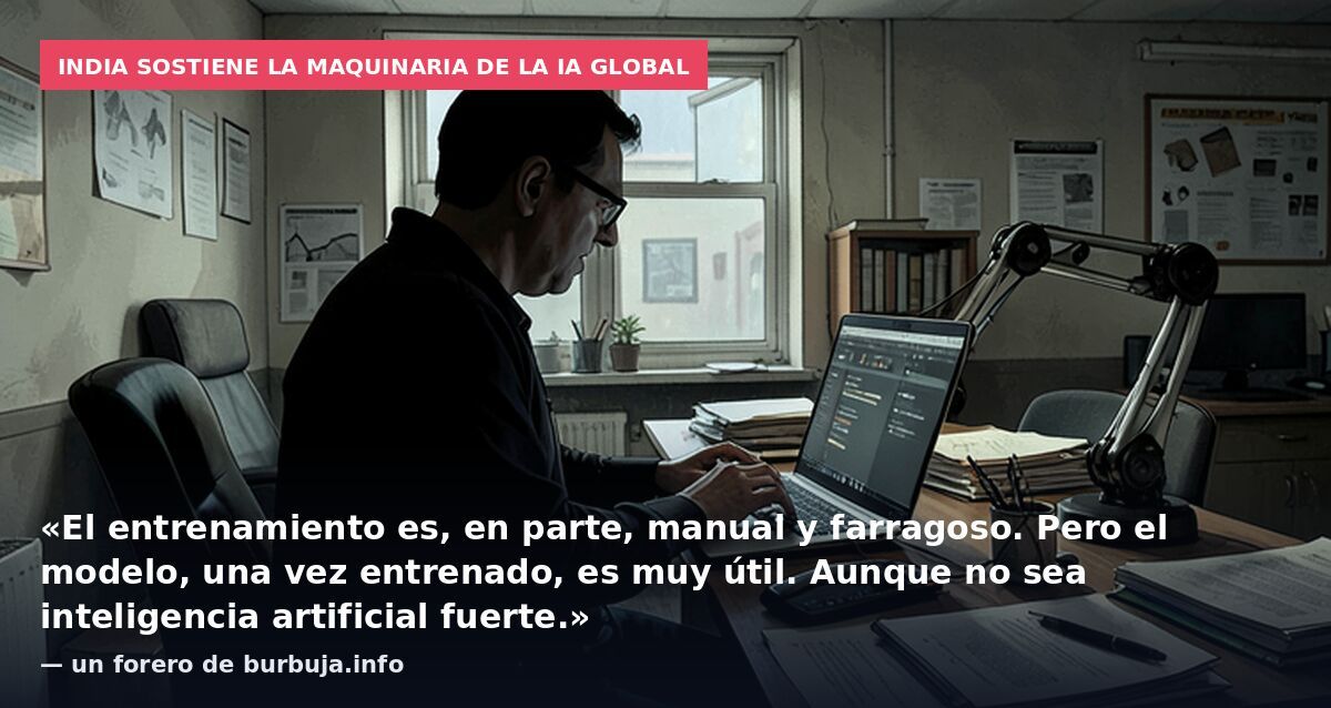 la gran mentira de la inteligencia artificial: 700 mil indios están detrás