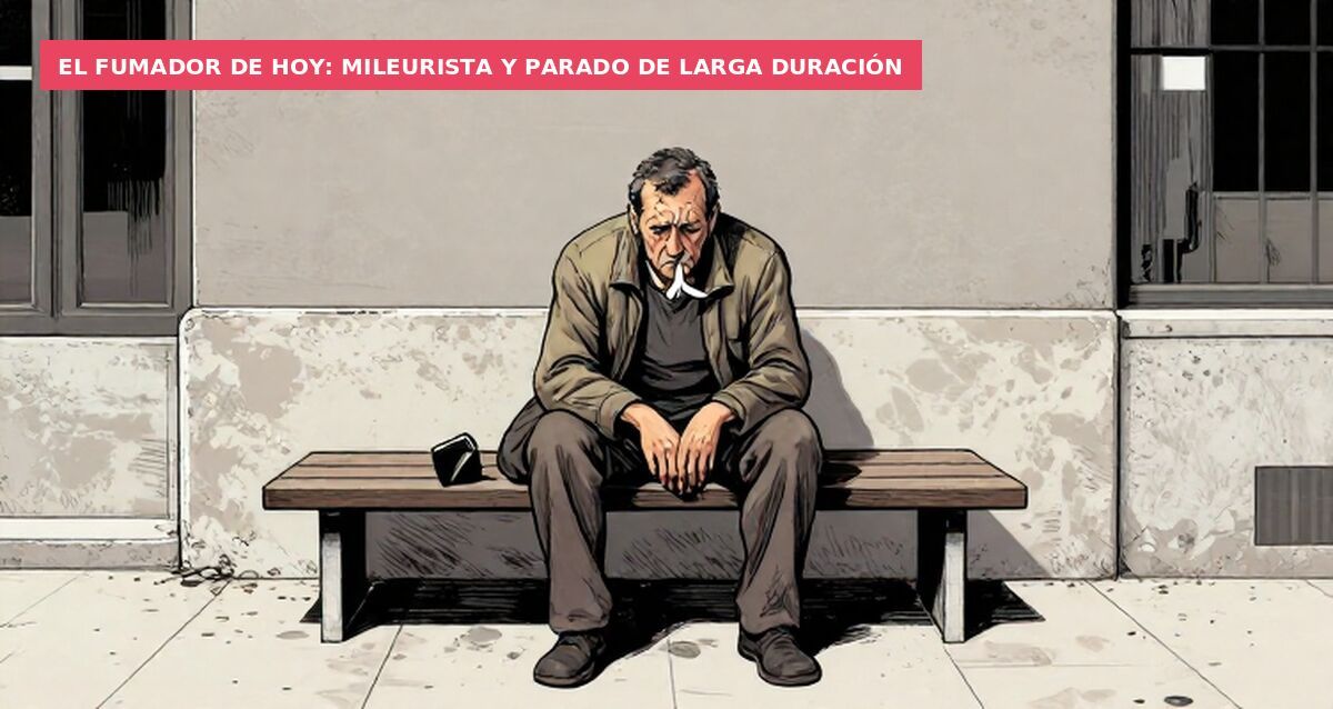 El fumador de hoy: mileurista y parado de larga duración