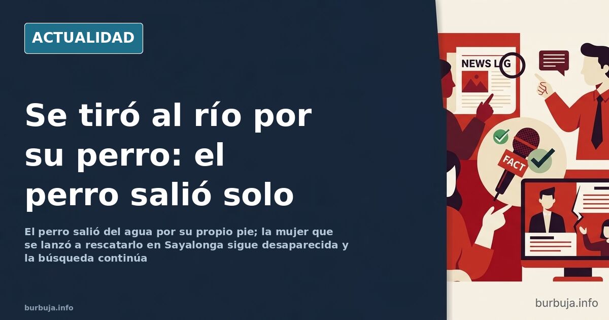 Río crecido en Sayalonga con la corriente turbulenta tras la borrasca Leonardo y un perro en la orilla
