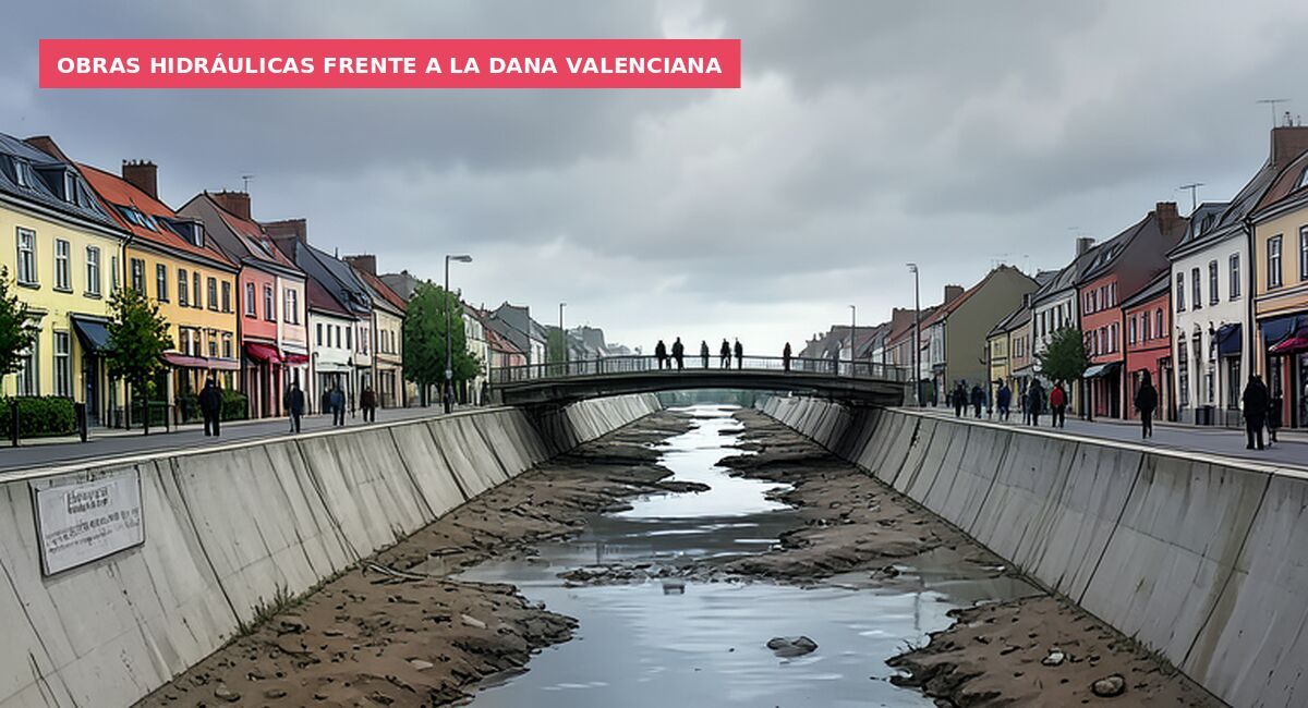 Obras hidráulicas frente a la Dana valenciana