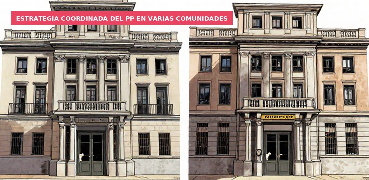 Estrategia coordinada del PP en varias comunidades