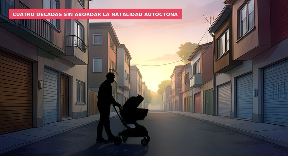 Cuatro décadas sin abordar la natalidad autóctona