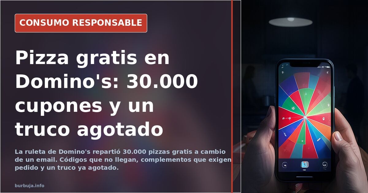 Gratis-Pizza bei Domino's: Der Gutschein, der im Spam und mit Fehlercodes endete