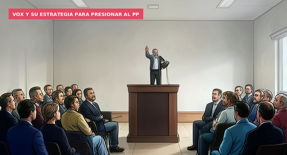 VOX y su estrategia para presionar al PP