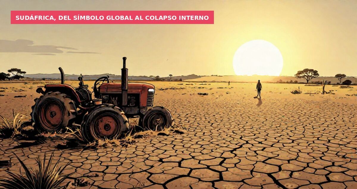Sudáfrica, del símbolo global al colapso interno