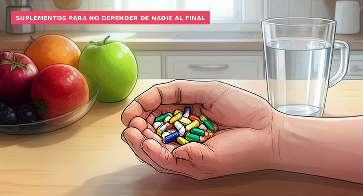 Suplementos para no depender de nadie al final