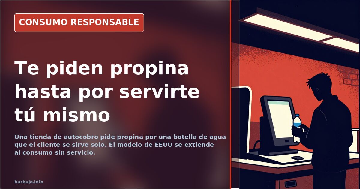 Propinas en autoservicio: el nuevo peaje de EEUU