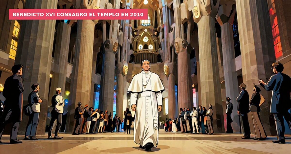 Benedicto XVI consagró el templo en 2010