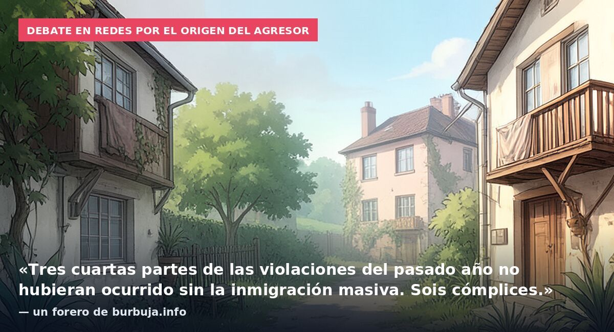 Debate en redes por el origen del agresor: «Tres cuartas partes de las violaciones del pasado año no hubieran ocurrido sin la inmigración masiva. Sois cómplices.» — un forero de burbuja.info
