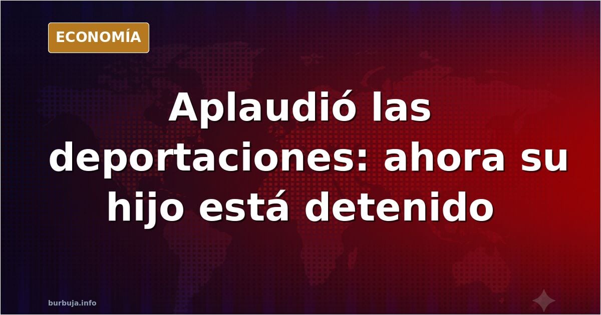 Angela Vergara, trumpista y con el hijo detenido por el ICE