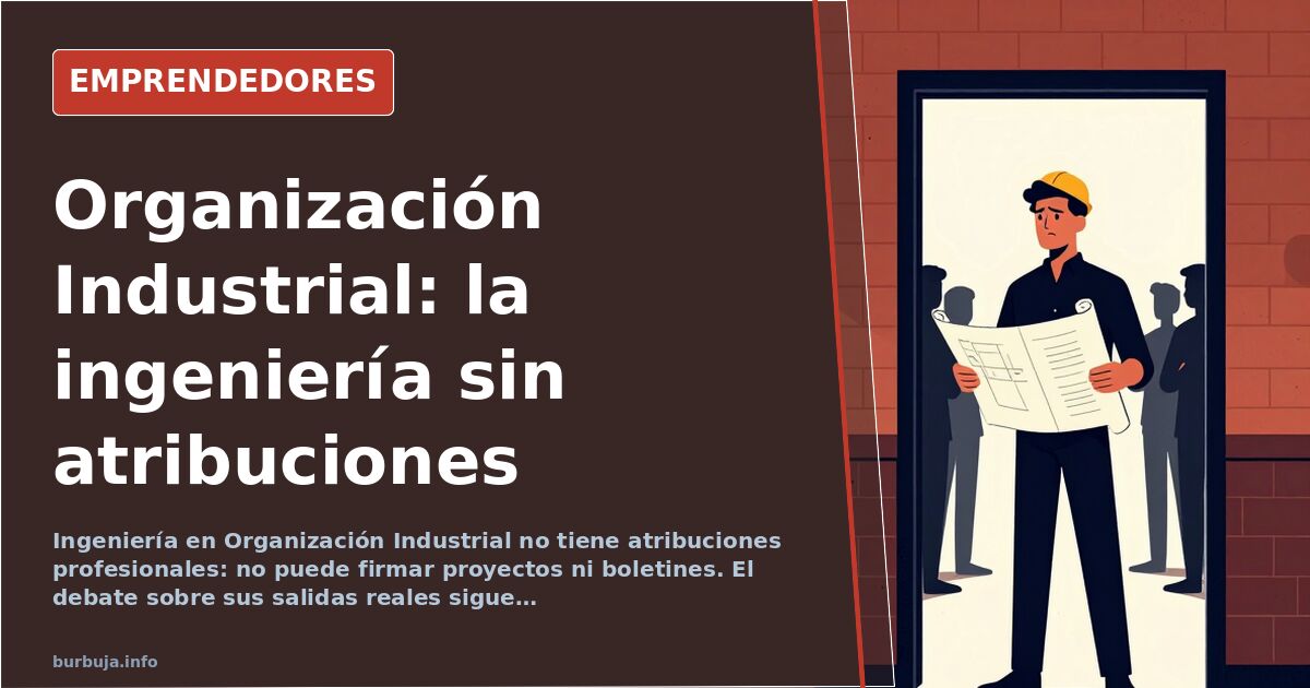 Estudiantes de ingeniería en un aula universitaria revisando planos y documentos técnicos de organización industrial
