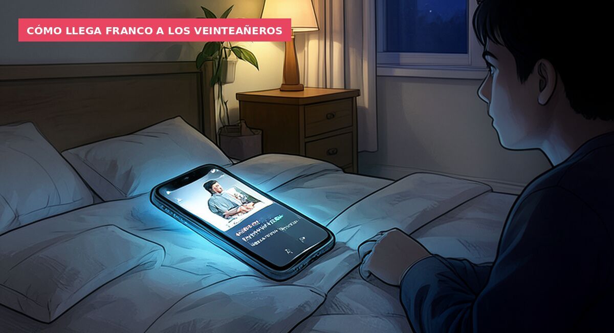 Cómo llega Franco a los veinteañeros