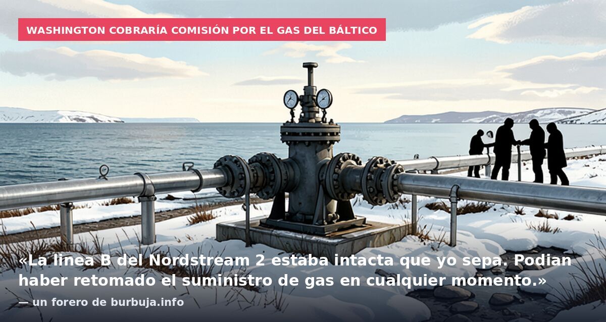 Los gasoductos Nord Stream pueden reanudar el trabajo con la participación de Estados Unidos...