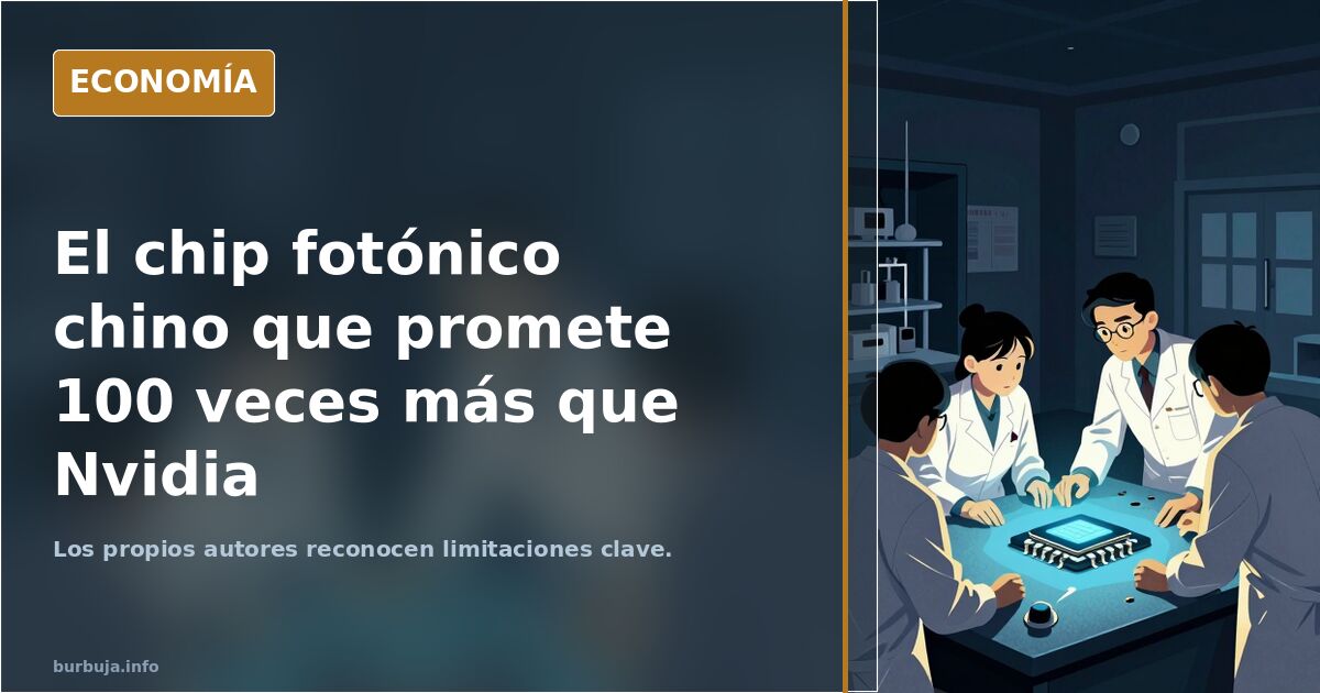 LightGen: el chip fotónico chino que promete 100 veces más eficiencia que la A100