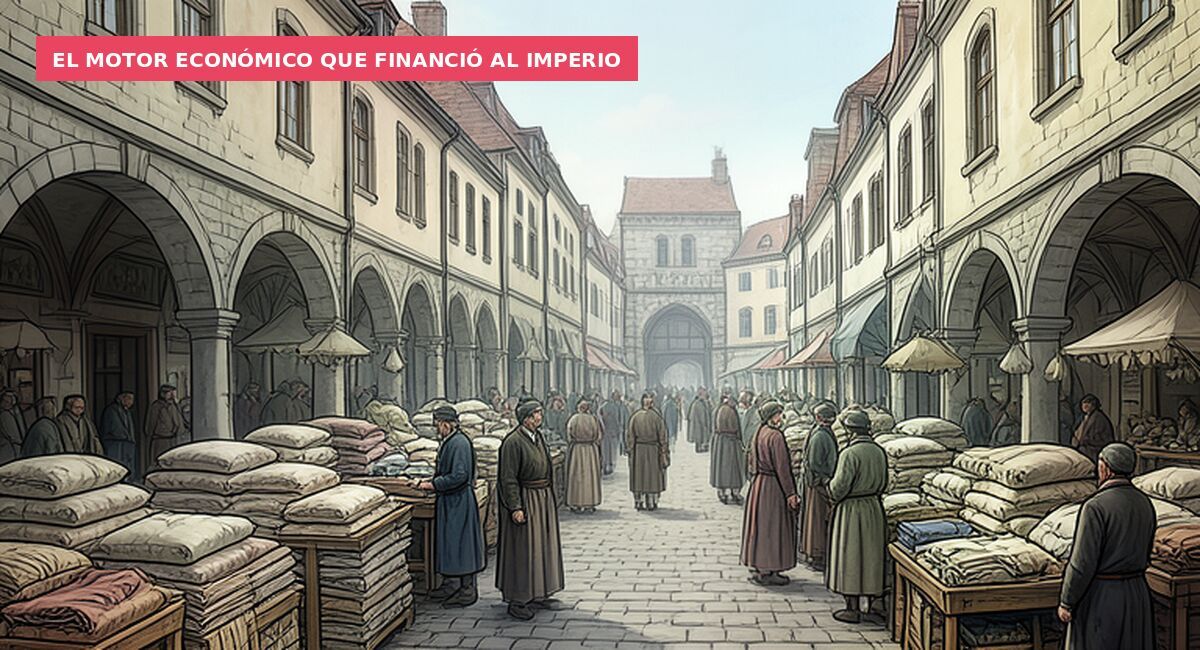 El motor económico que financió al imperio