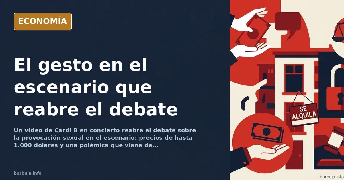 Cardi B, el escenario y el límite de la provocación