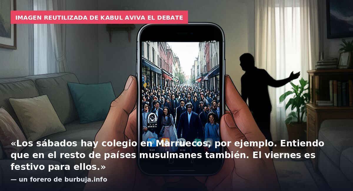 Imagen reutilizada de Kabul aviva el debate: «Los sábados hay colegio en Marruecos, por ejemplo. Entiendo que en el resto de países musulmanes también. El viernes es festivo para ellos.» — un forero de burbuja.info