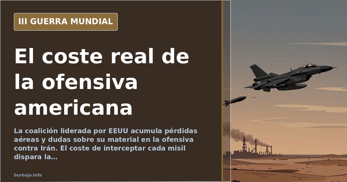 La ofensiva americana se atasca: pérdidas y dudas sobre el material