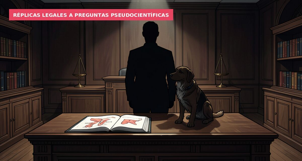 Réplicas legales a preguntas pseudocientíficas