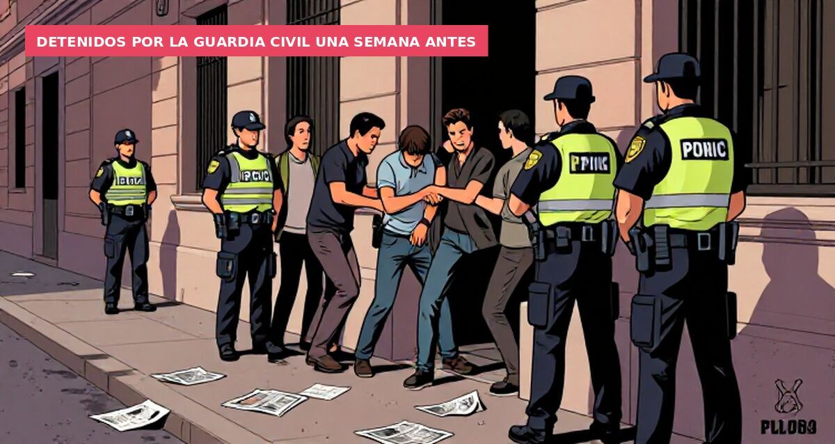 Detenidos por la Guardia Civil una semana antes