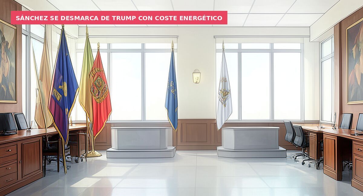 Sánchez se desmarca de Trump con coste energético