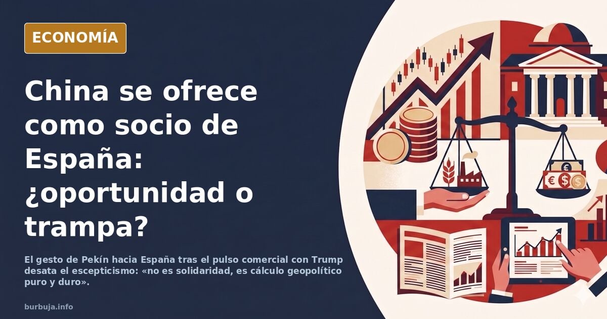 China se ofrece como socio de España y el foro no se lo cree