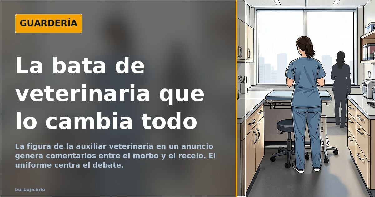 Streit um Kittel der Tierarzthelferin in Spaniens Werbespot