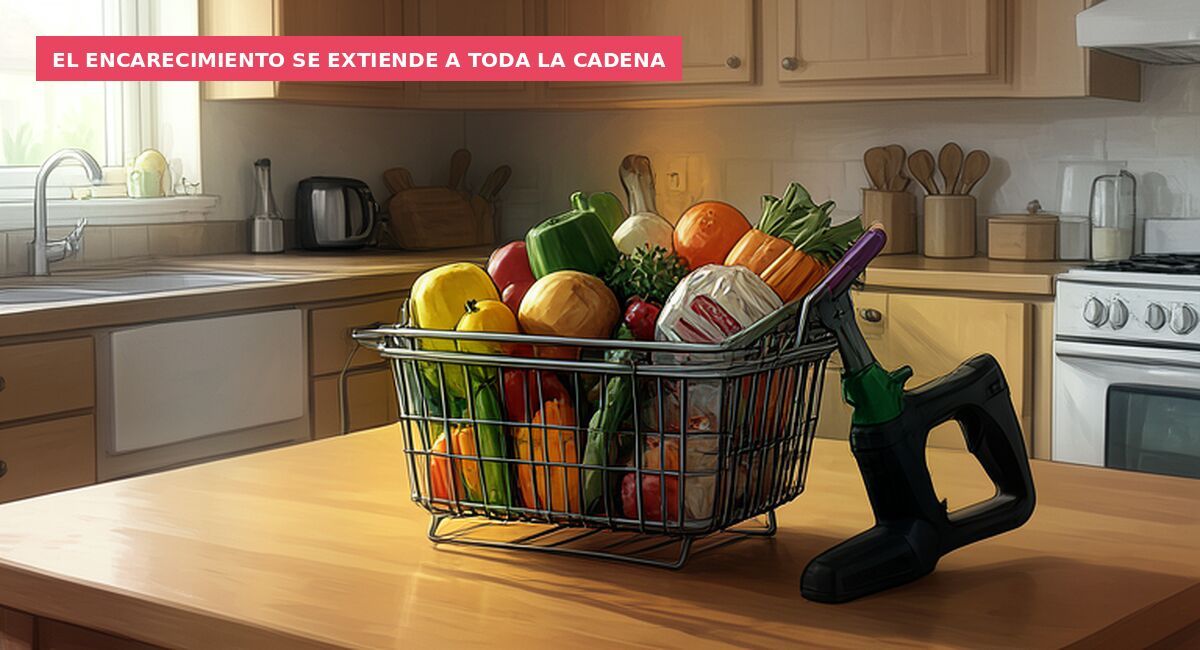 El encarecimiento se extiende a toda la cadena